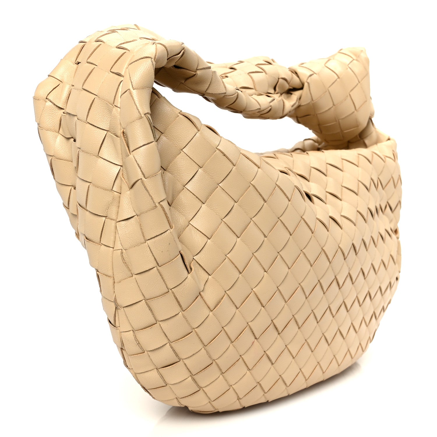 Bottega Veneta Nappa Intrecciato Teen Jodie Hobo Porridge 2 of 10