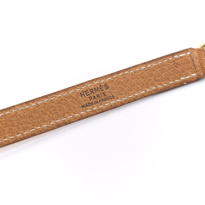Hermes Peau Porc Toile Kelly Sellier 32 Gold 7 of 15