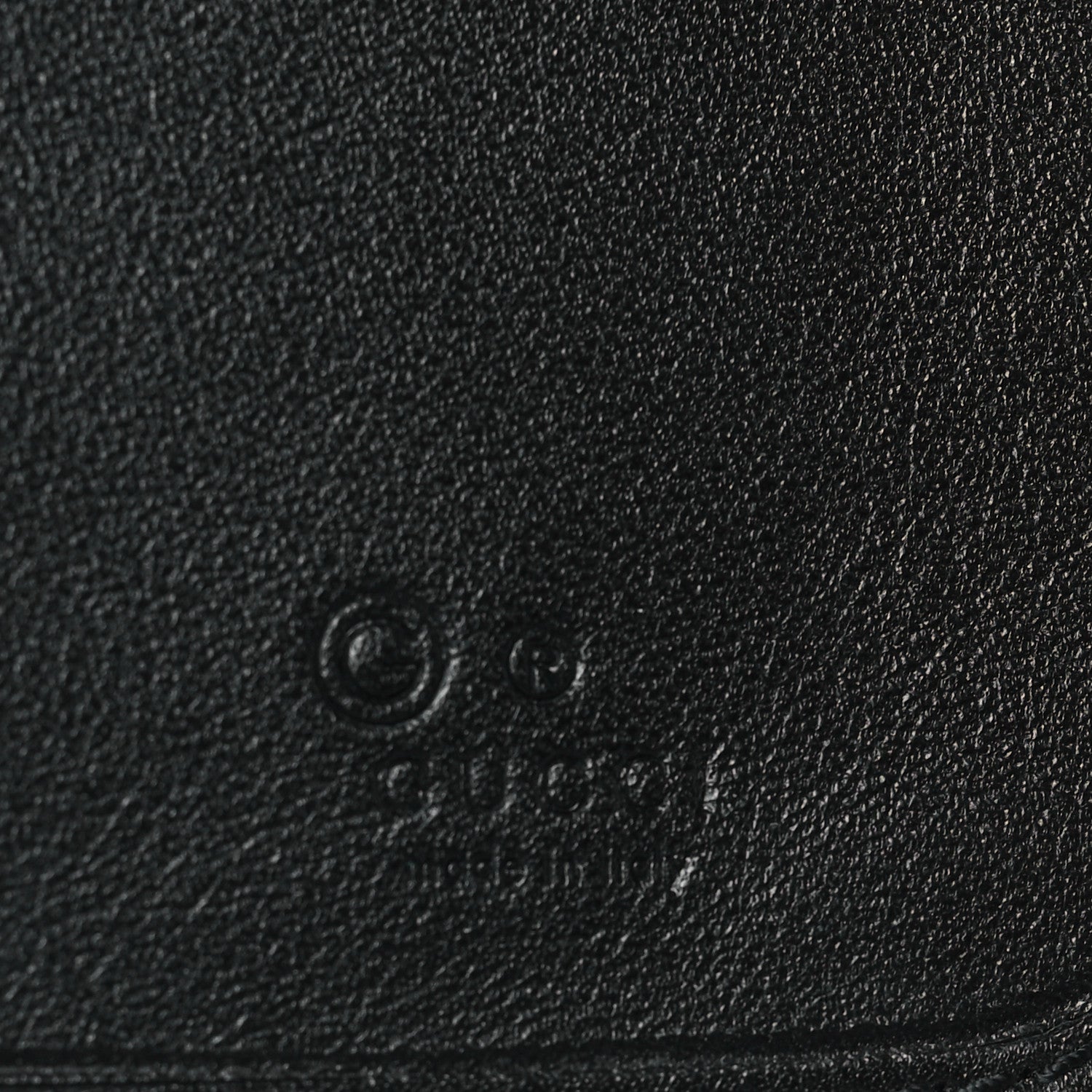 Gucci Microguccissima Bi-Fold Organizer Wallet Black 6 of 6