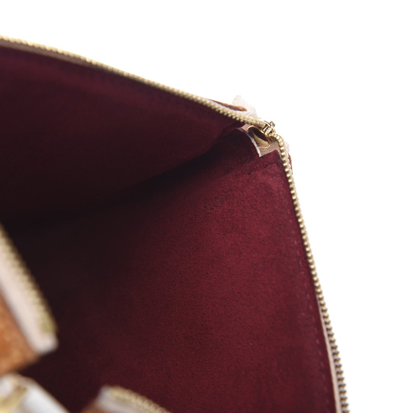 Monogram Multicolor Pochette Accessories White