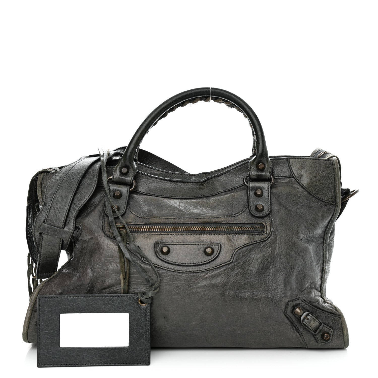 Balenciaga Chevre Classic Hardware City Plomb 1 of 16