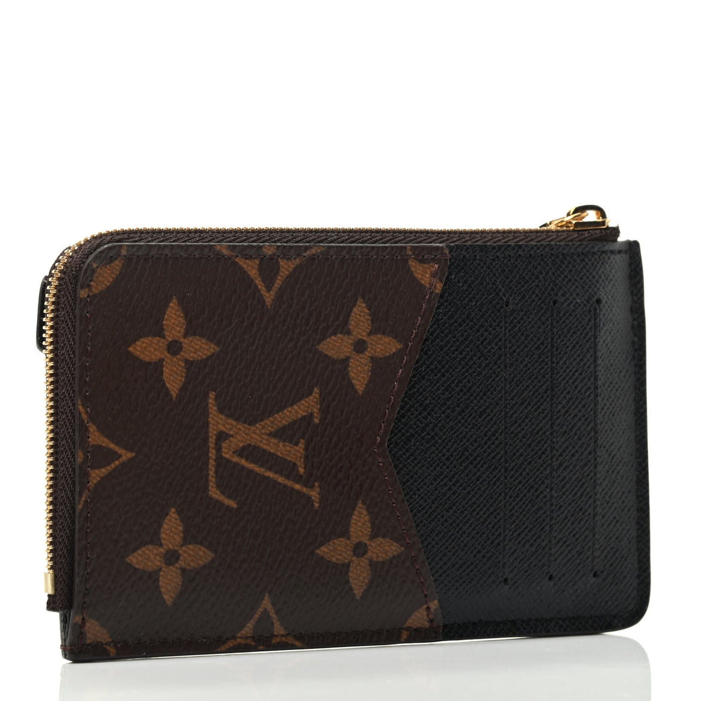 Monogram Recto Verso Card Holder Black