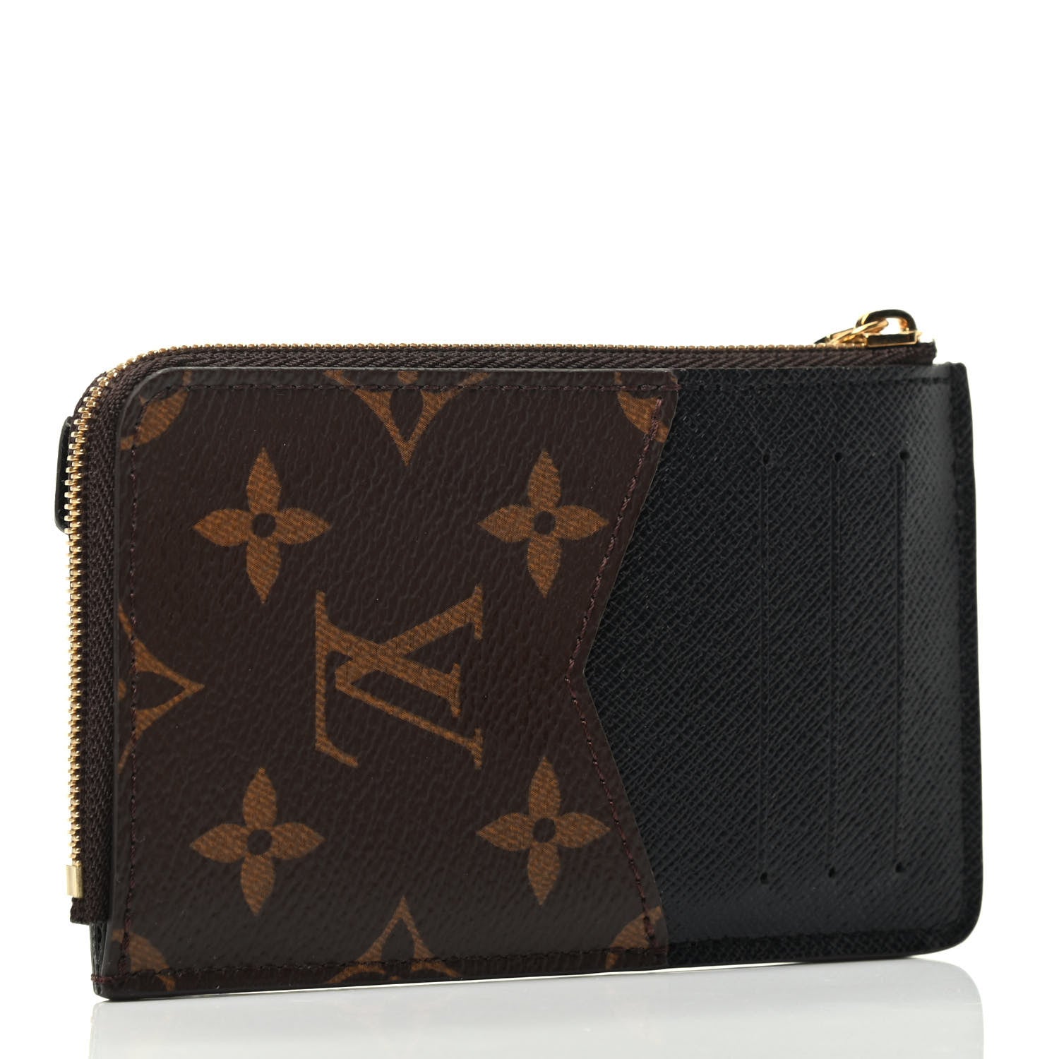 Louis Vuitton Monogram Recto Verso Card Holder Black 2 of 3