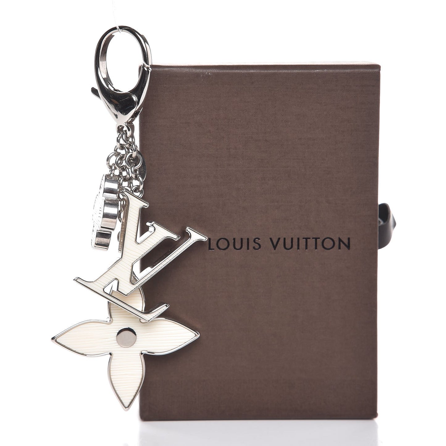 Fleur d Epi Bag Charm Ivory