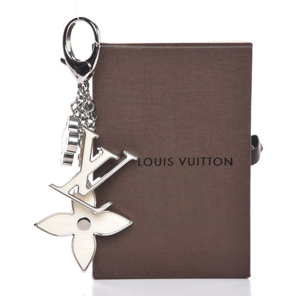 Louis Vuitton Fleur d Epi Bag Charm Ivory 7 of 12