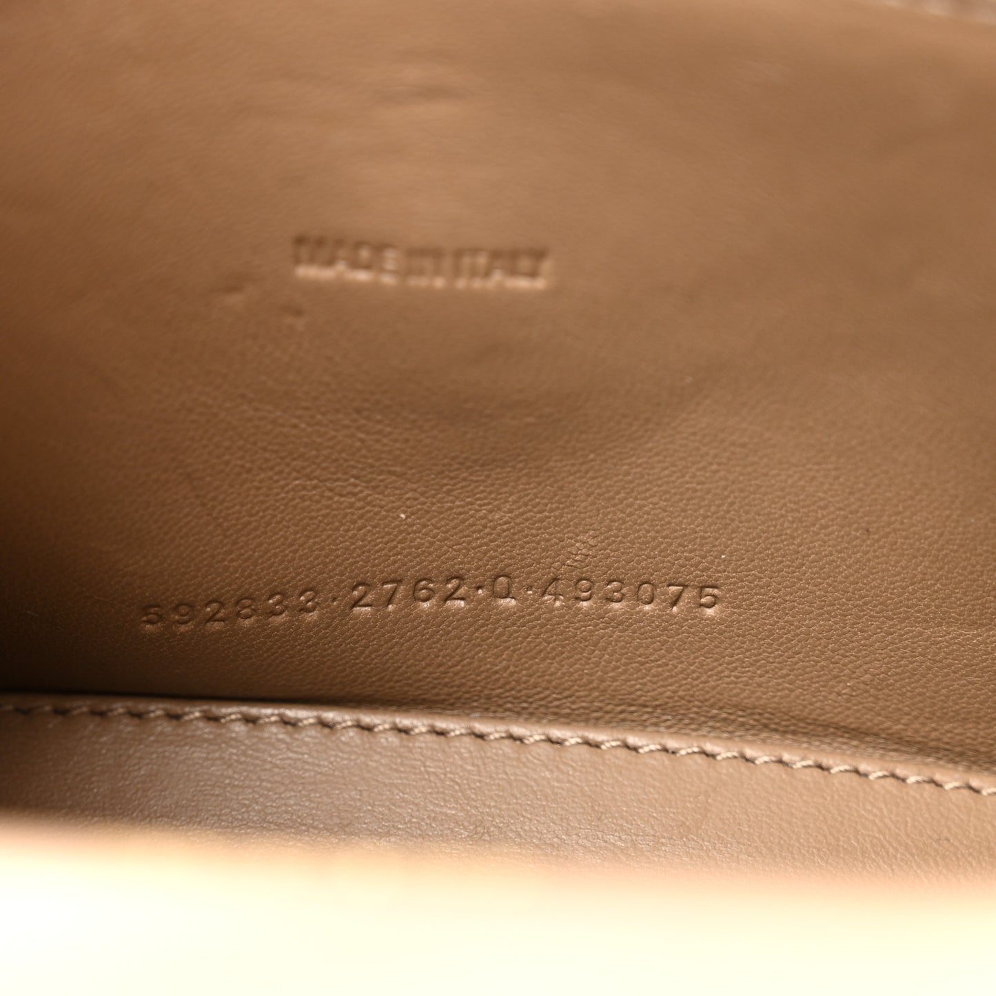 Coated Canvas BB Monogram Hourglass Top Handle Bag XS Beige Brown