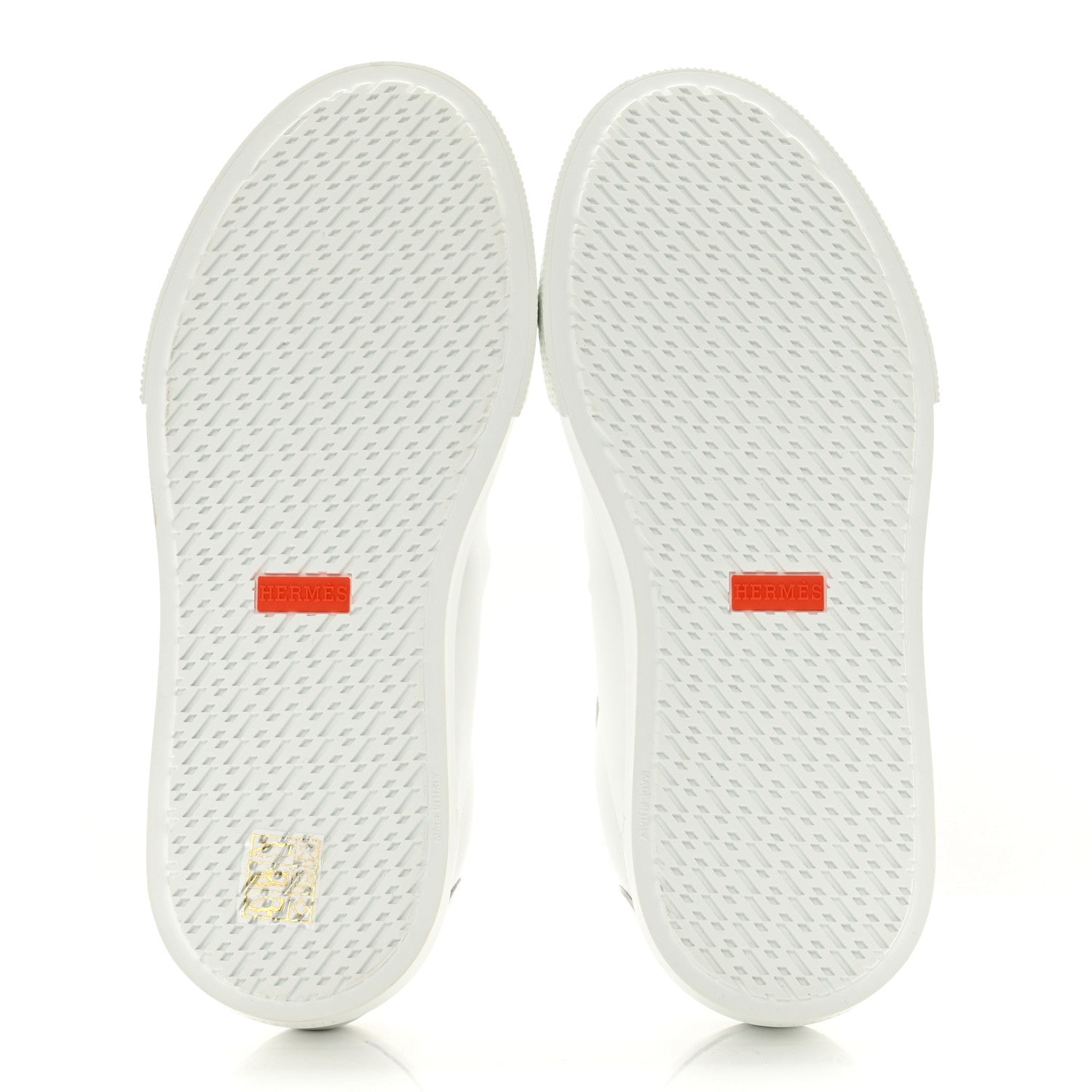 Hermes Calfskin Day Sneakers 37.5 White 6 of 11