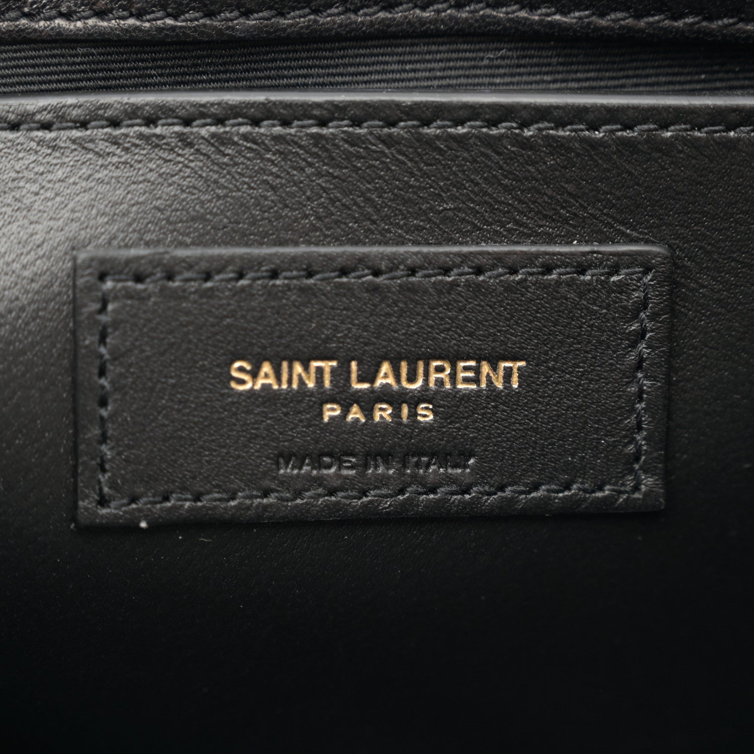 Saint Laurent Lambskin Quilted Monogram Mini Nolita Black 6 of 11