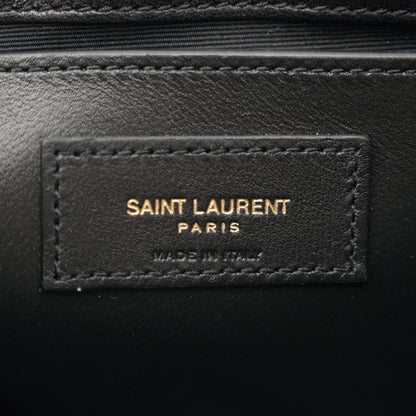 Saint Laurent Lambskin Quilted Monogram Mini Nolita Black 6 of 11