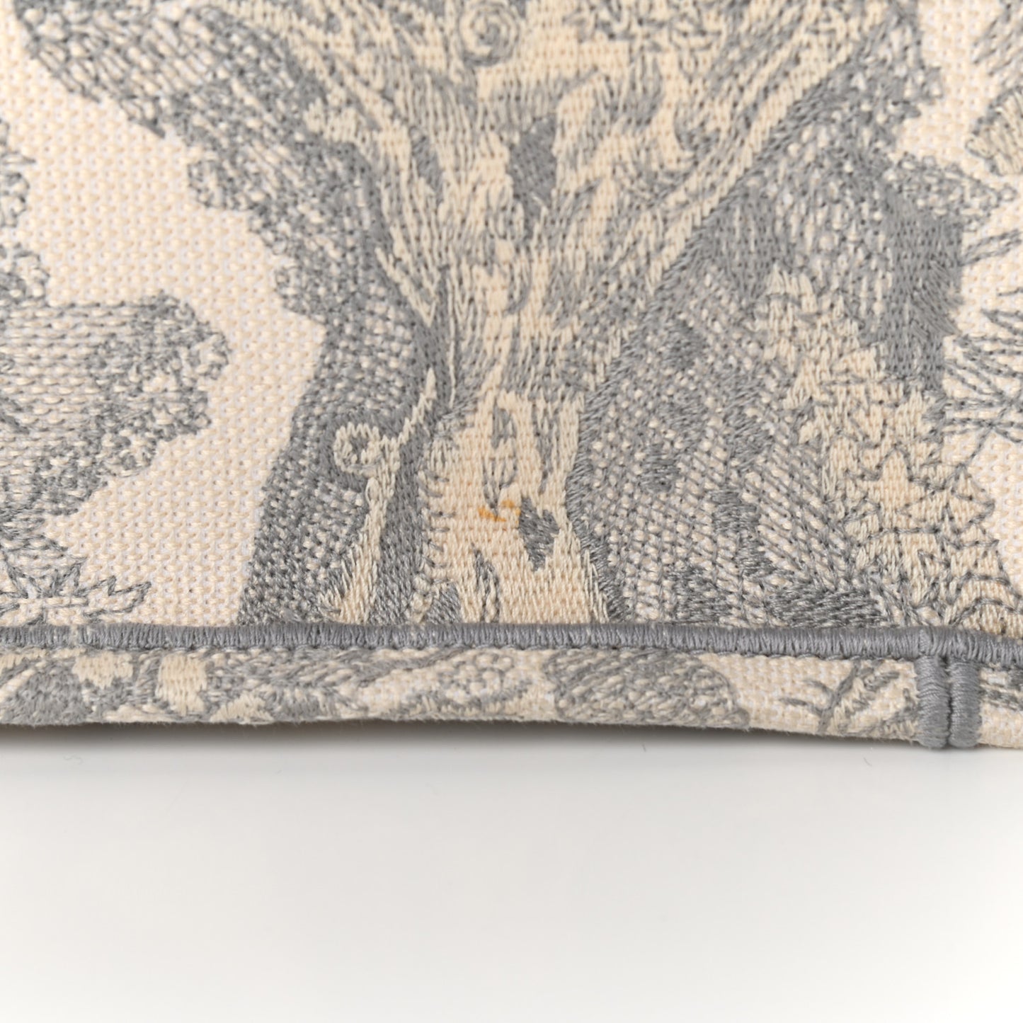 Canvas Embroidered Medium Dioriviera Toile De Jouy Book Tote Gray