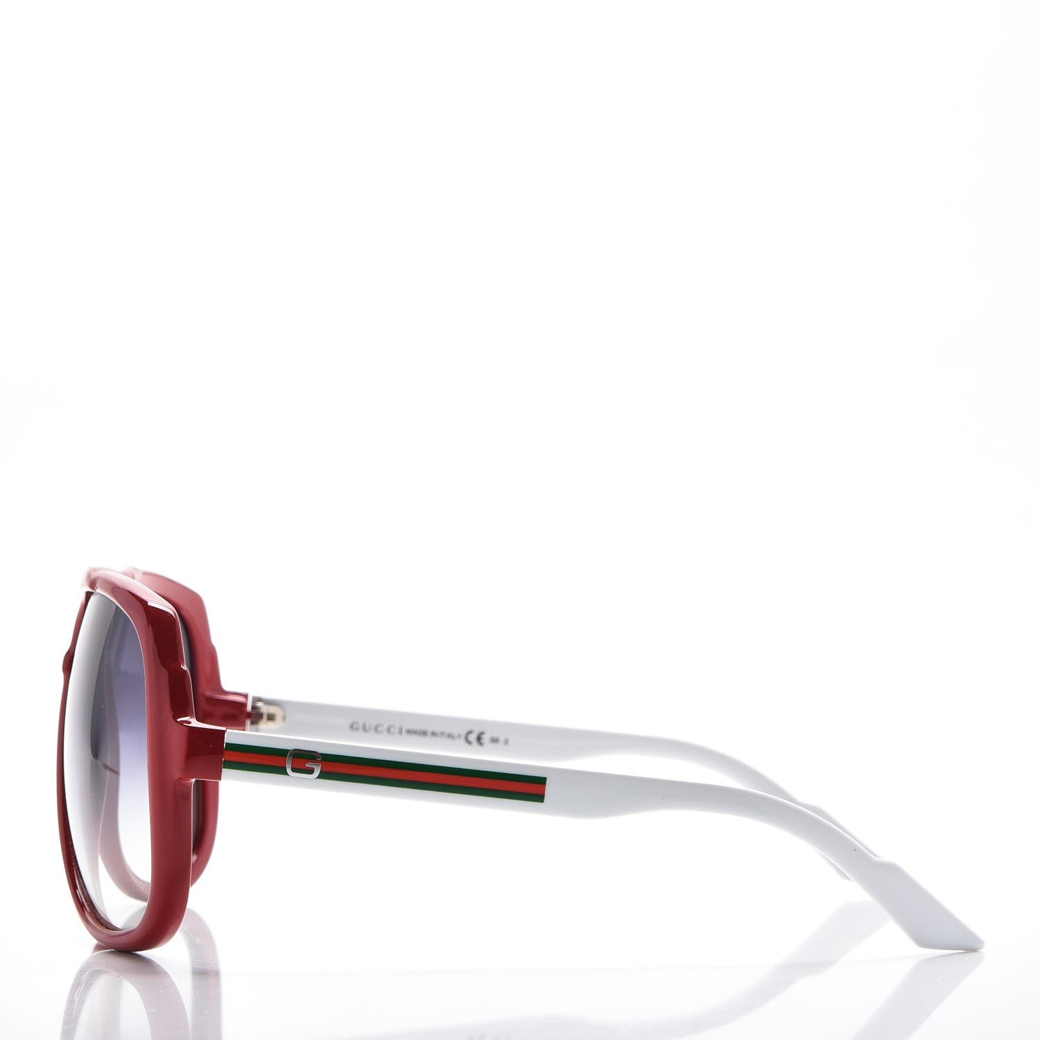 Gucci Aviator Sunglasses GG 1622/S Red 229943 – FASHIONPHILE