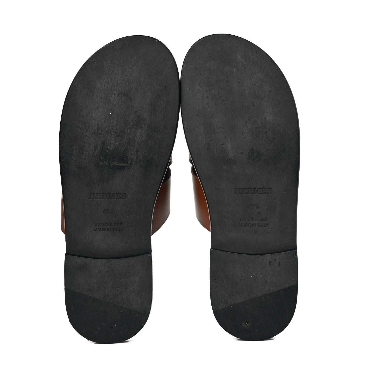 Calfskin Mens Arles Mules 42.5 Brun
