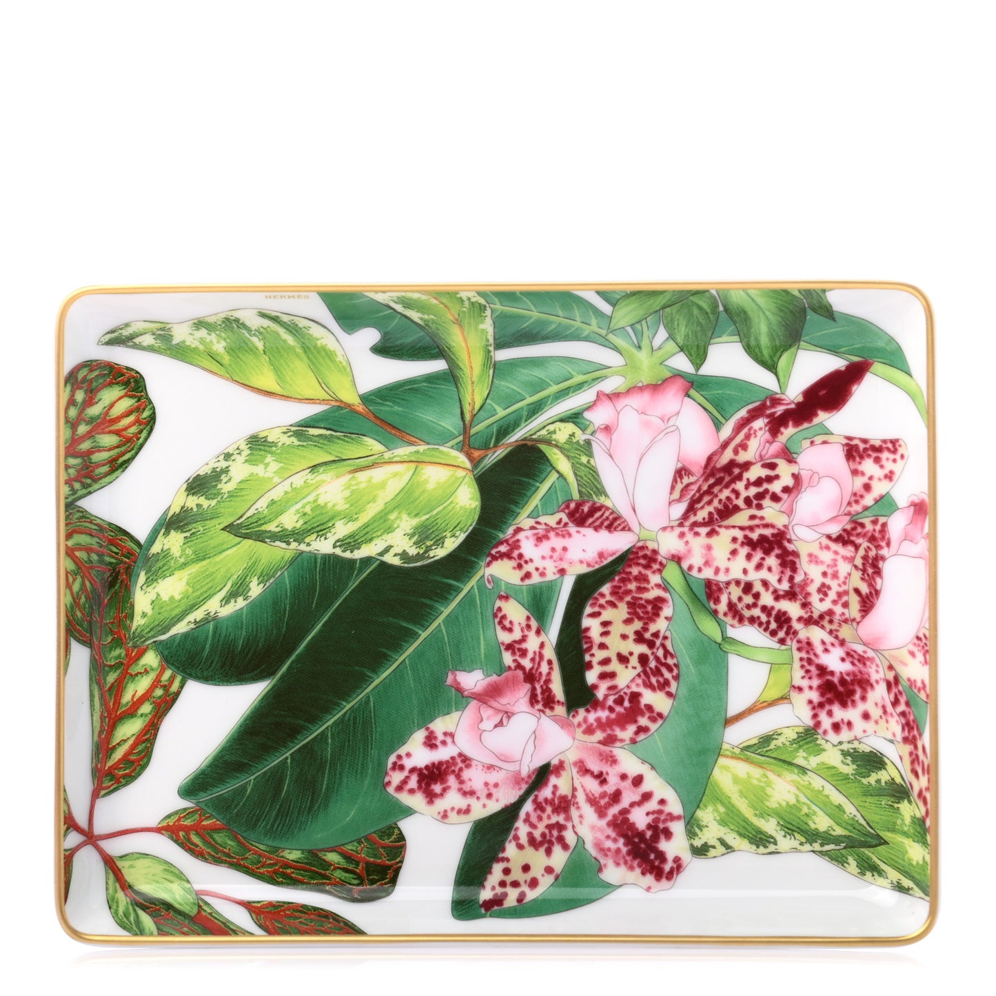 Porcelain Small Passifolia Tray N°1