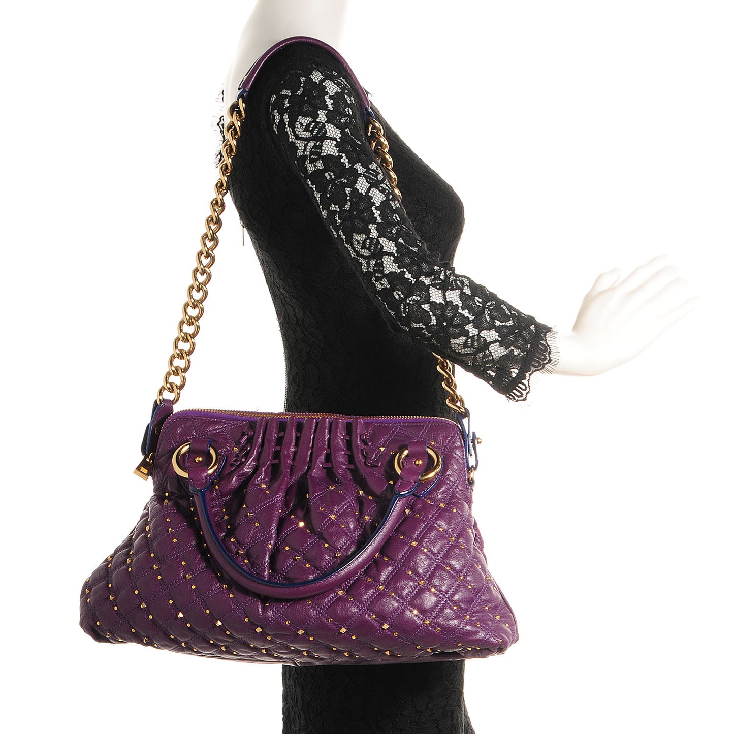 Leather Stardust Cecilia Purple