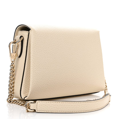 Gucci Dollar Calfskin Interlocking G Crossbody Bag Mystic White 3 of 10