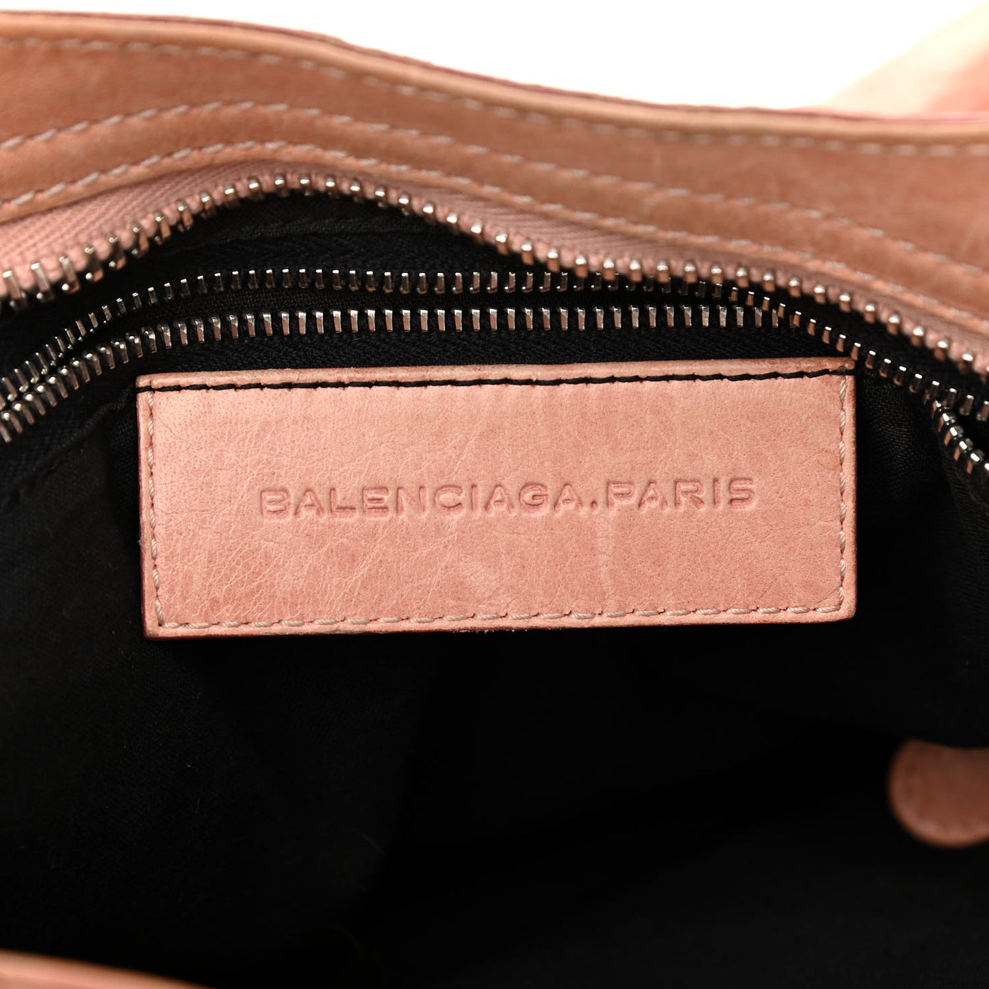 Agneau Giant 21 Silver Hardware City Vieux Rose