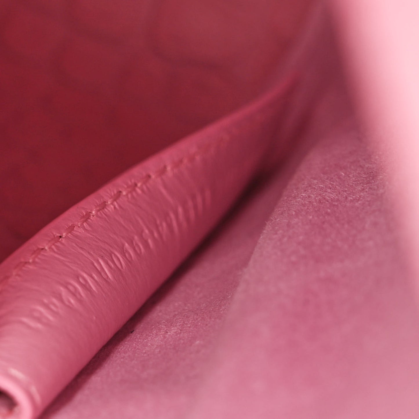 Calfskin Logo Crocodile Embossed XS Tool 2.0 North-South Tote Candy Pink White