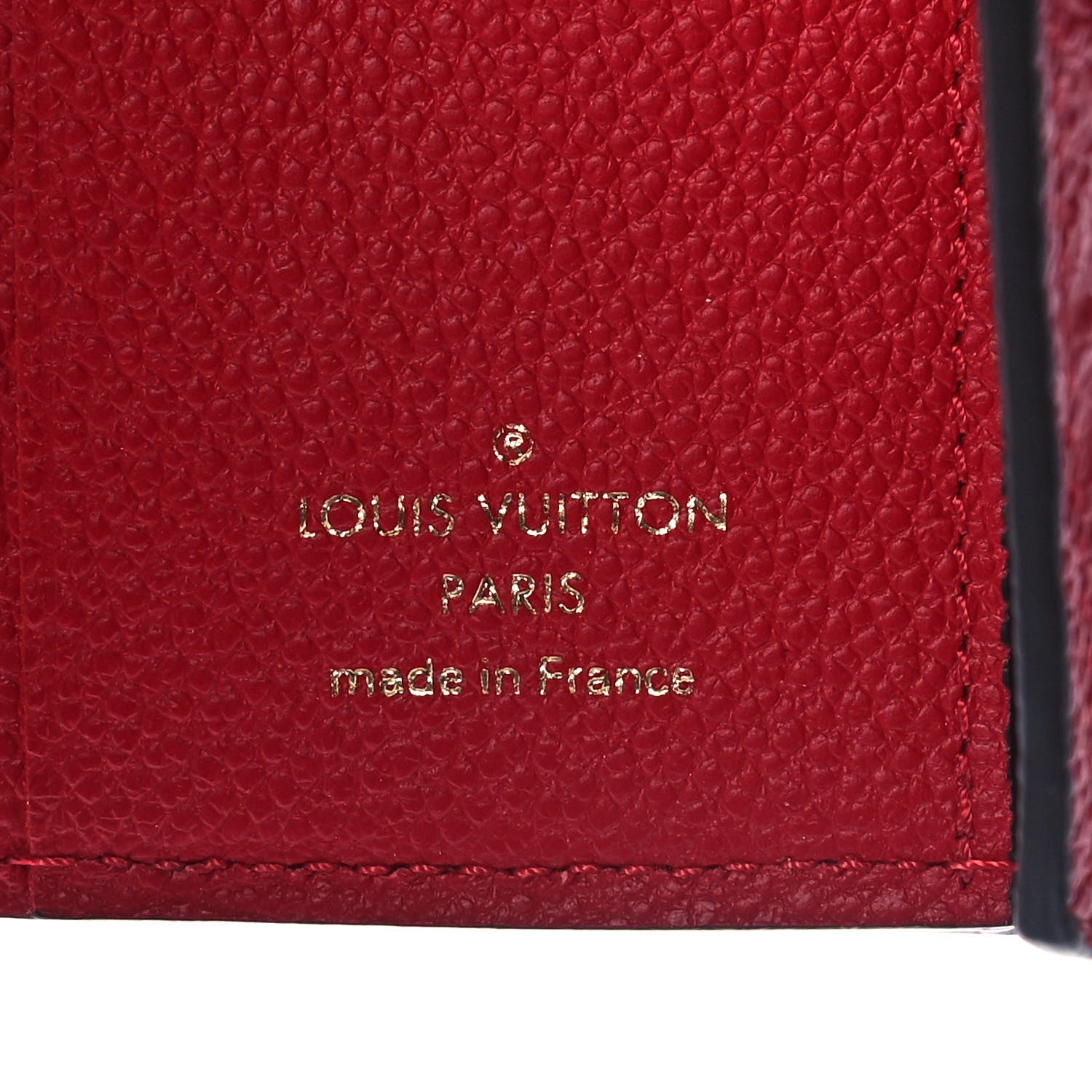 Louis Vuitton Empreinte Zoe Wallet Scarlet 14 of 18