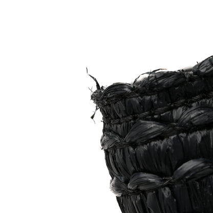 Jimmy Choo Raffia Small Mari Tote Black 12 of 12