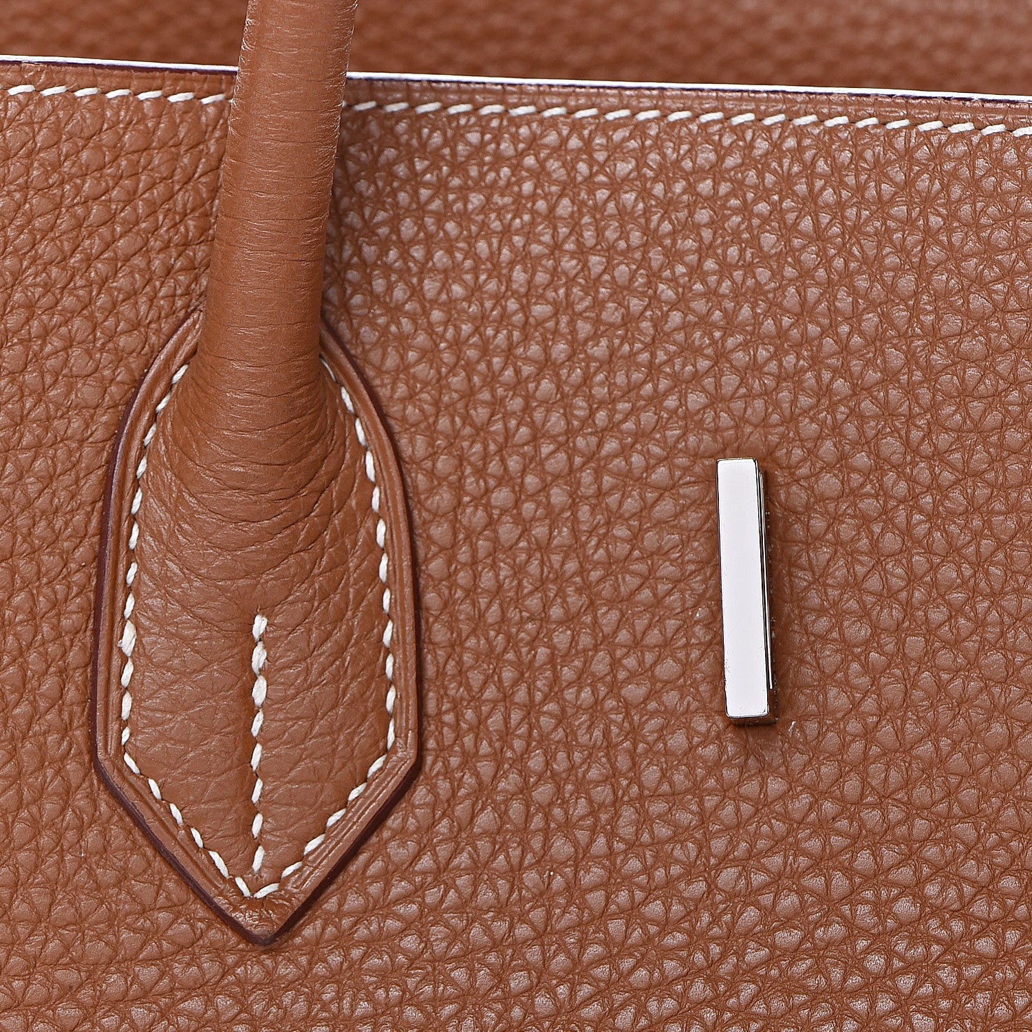 Hermes Taurillon Clemence Birkin 35 Gold 28 of 41