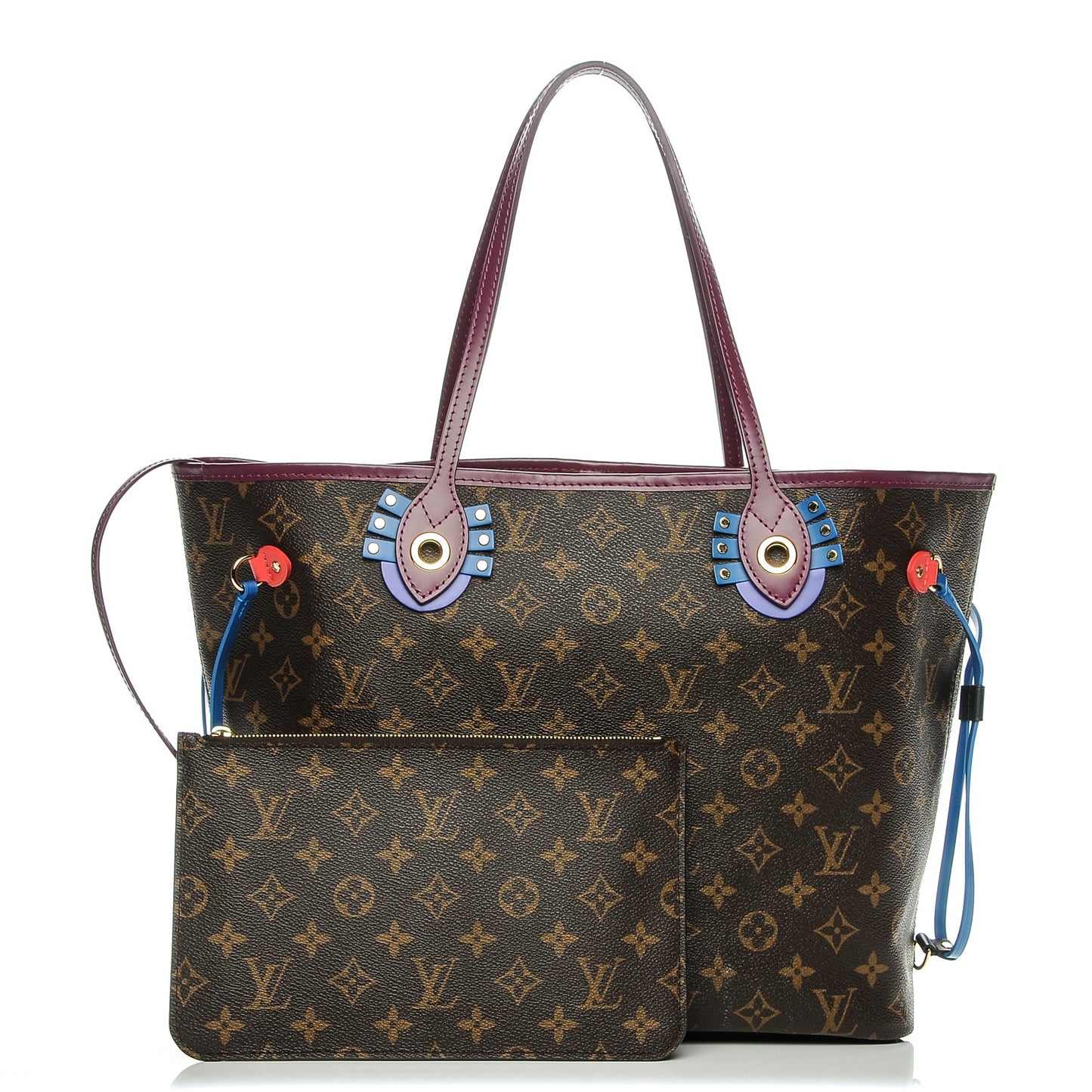 Monogram Totem Neverfull MM Magenta