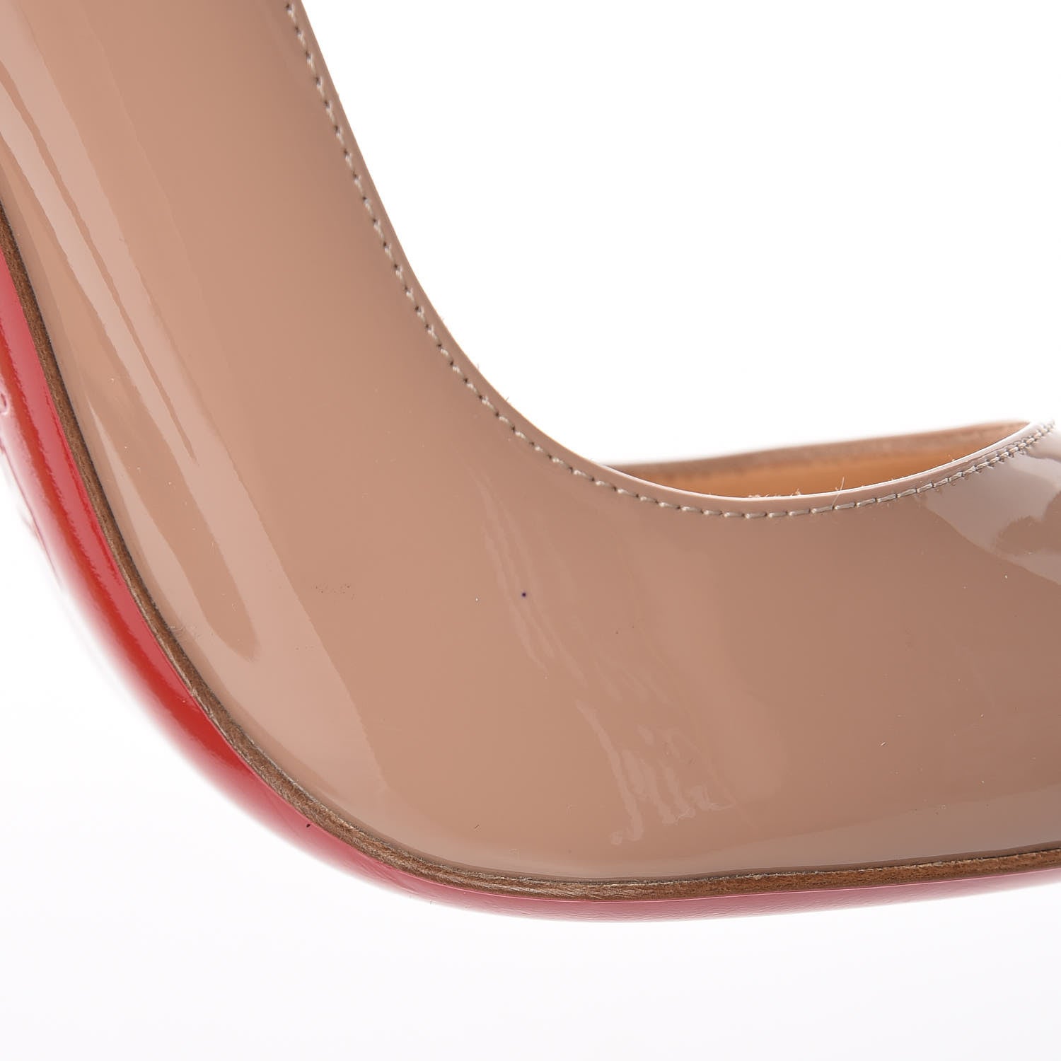 Christian Louboutin Patent So Kate 120 Pumps 39.5 Nude 11 of 11