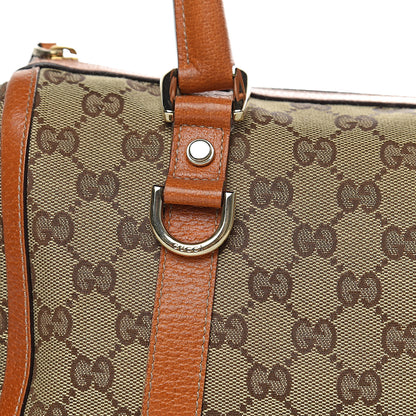 Gucci Monogram Small Abbey Boston Orange 12 of 17