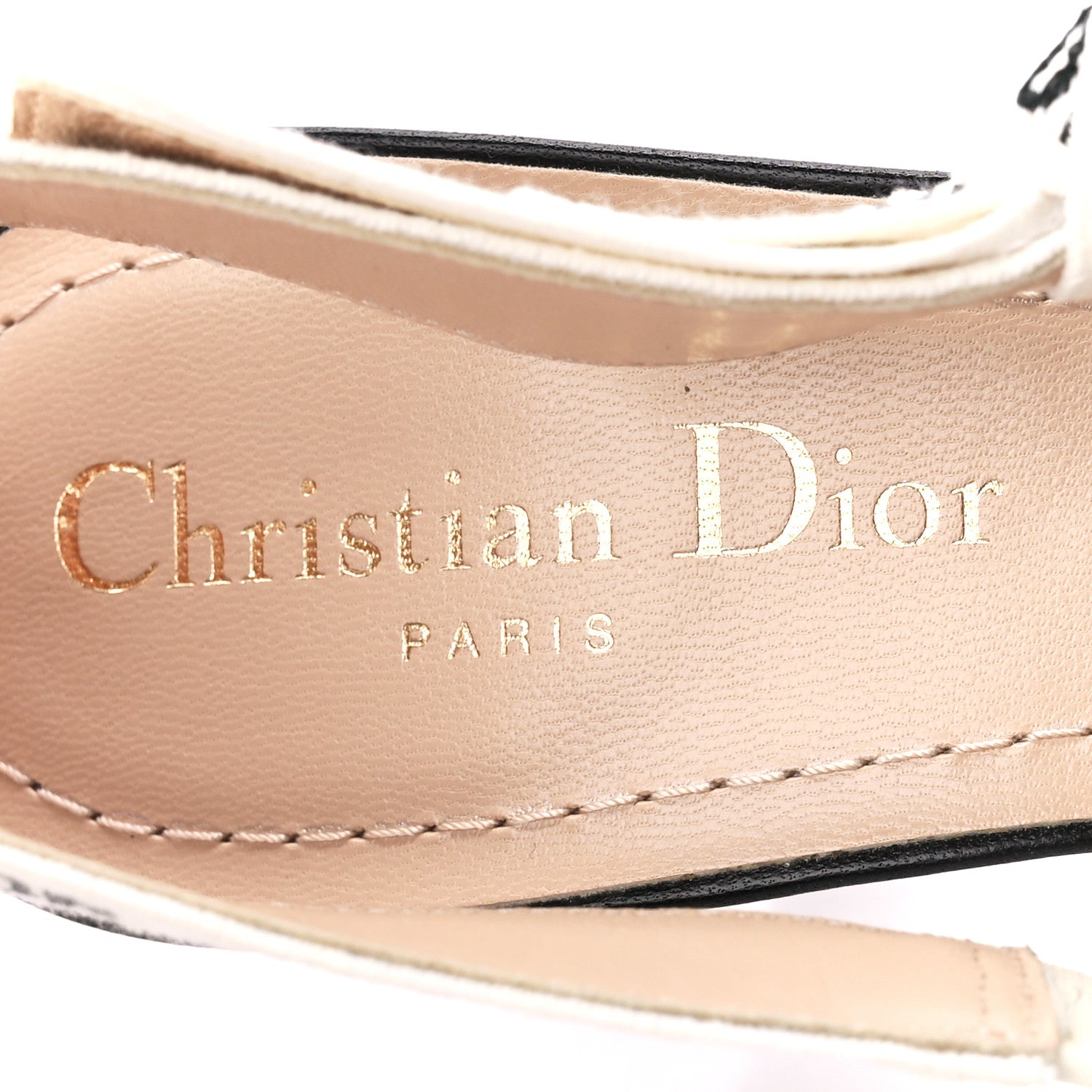 Christian Dior Technical Canvas Ribbon J Adior Slingback 65mm Pumps 36 Black 7 of 9