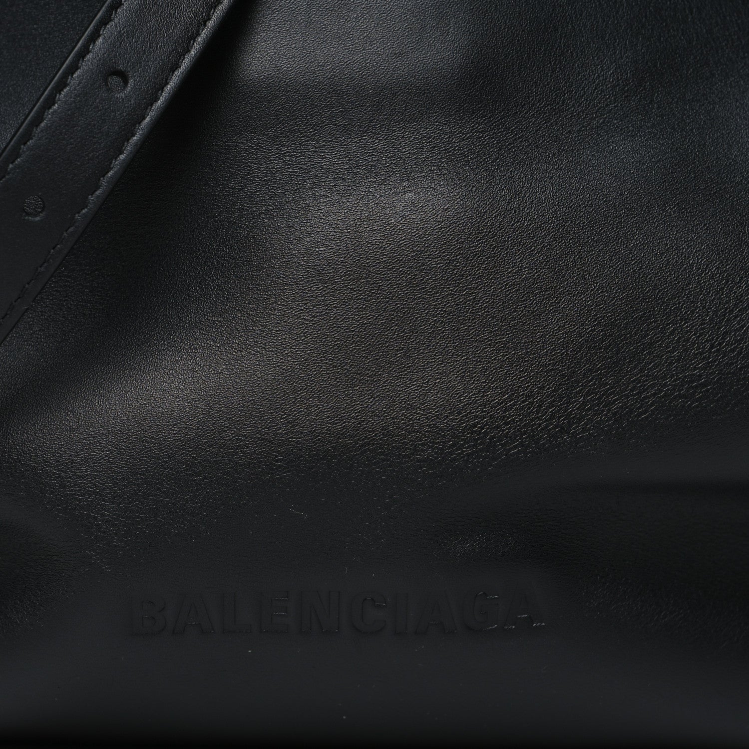 Balenciaga Calfskin Megazip Tote Black 8 of 13