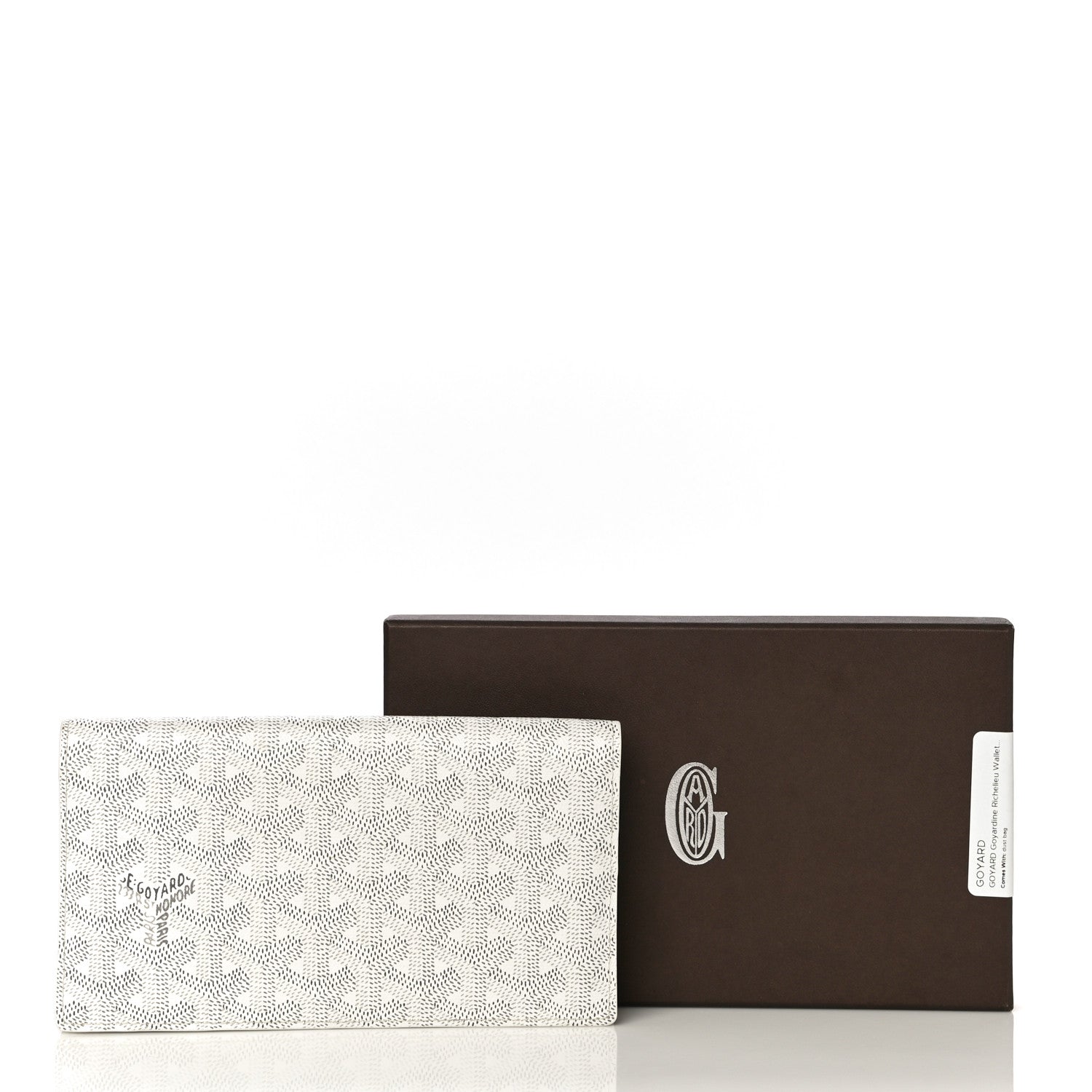 Goyard Goyardine Richelieu Wallet White 10 of 10