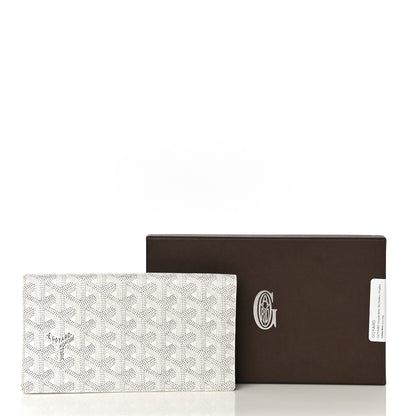 Goyard Goyardine Richelieu Wallet White 10 of 10