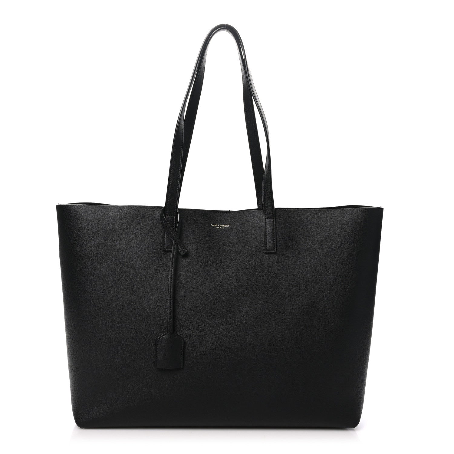 Saint Laurent Calfskin Large Shopping Tote Black 1 of 12