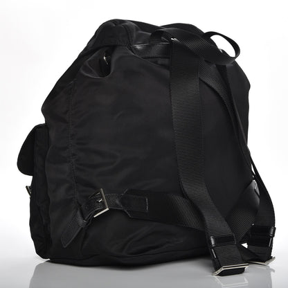 Prada Technical Nylon Saffiano Backpack Nero Black 3 of 8