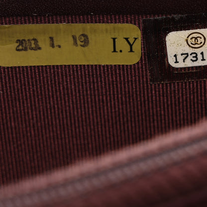 Chanel Caviar Quilted CC French Long Wallet Black 8 of 12