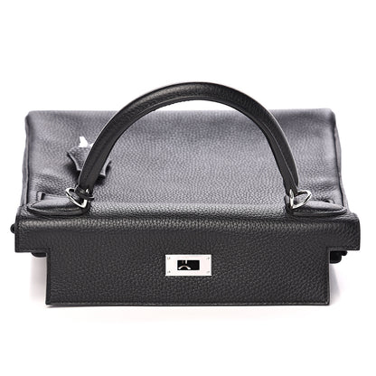 Hermes Taurillon Clemence Kelly Retourne 28 Black 23 of 38