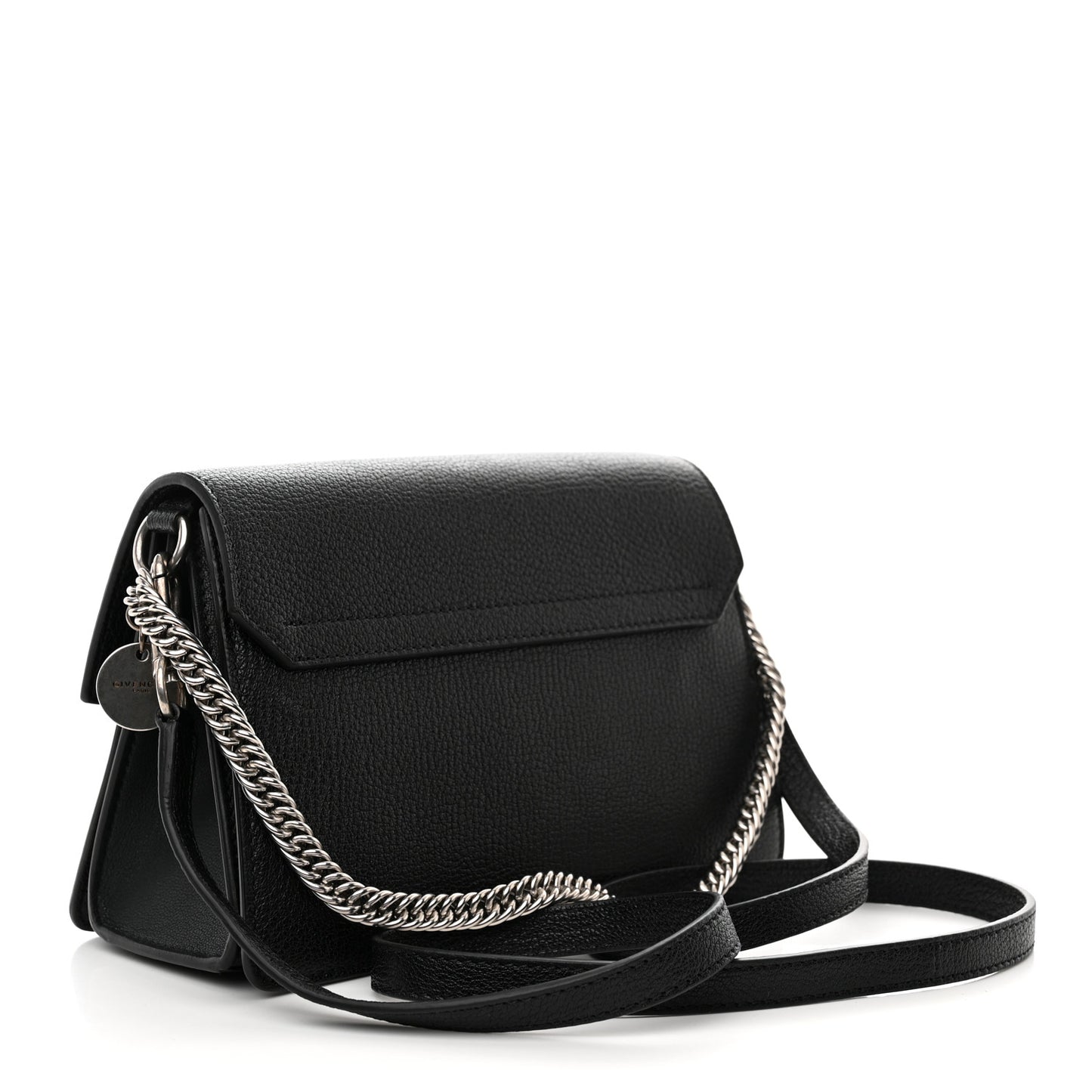 Goatskin Small GV3 Shoulder Bag Black