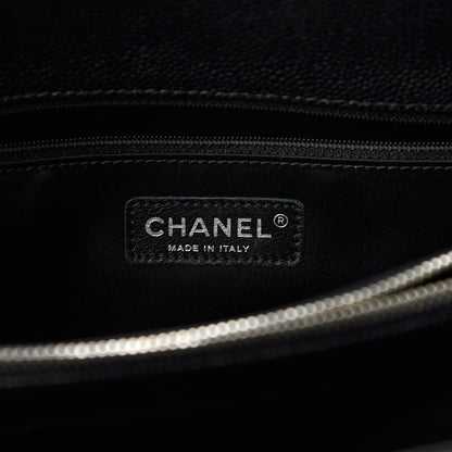 Chanel Caviar Quilted Grand Shopping Tote GST Black 8 of 14