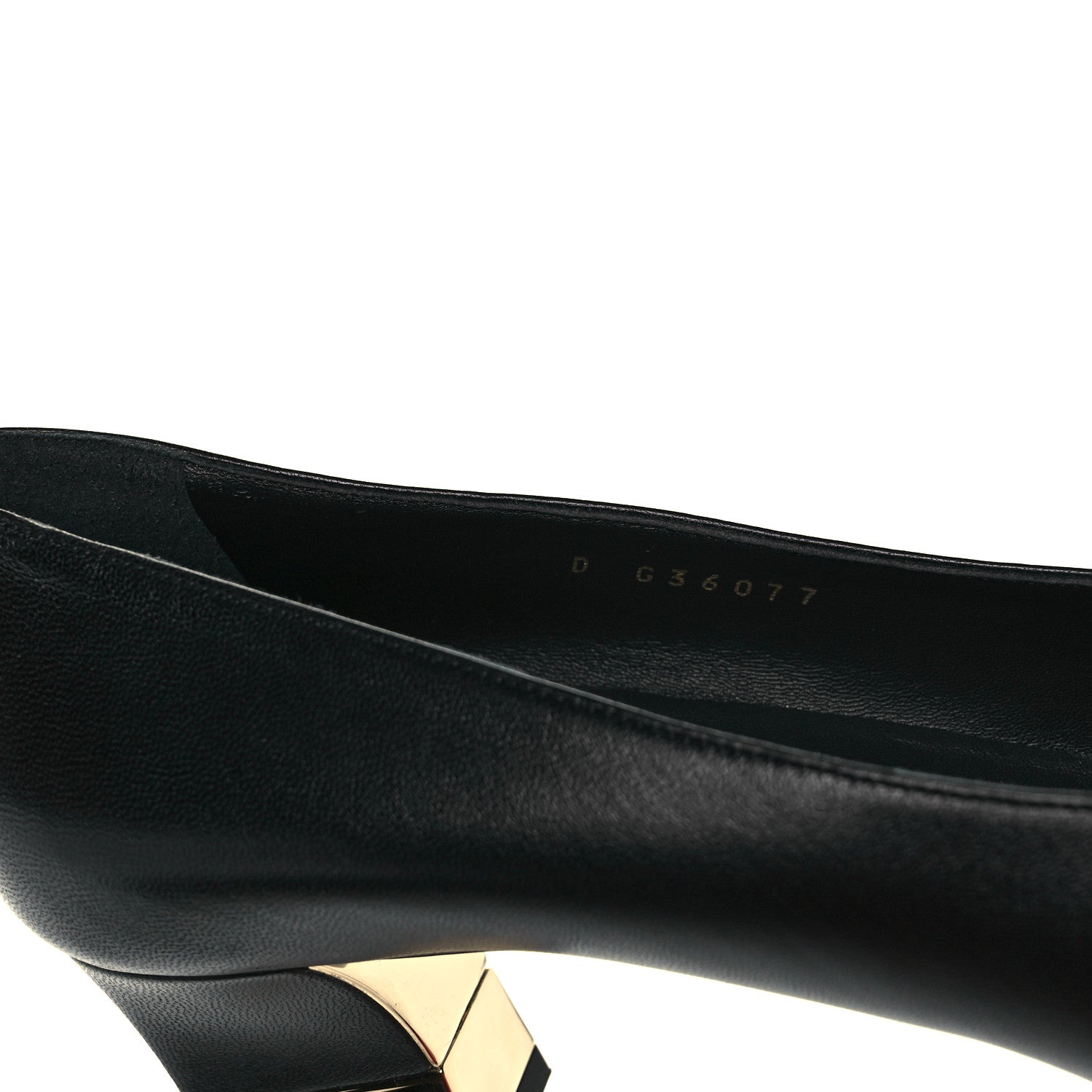 Chanel Lambskin Grosgrain Cap Toe CC Pumps 39.5 Black 8 of 9