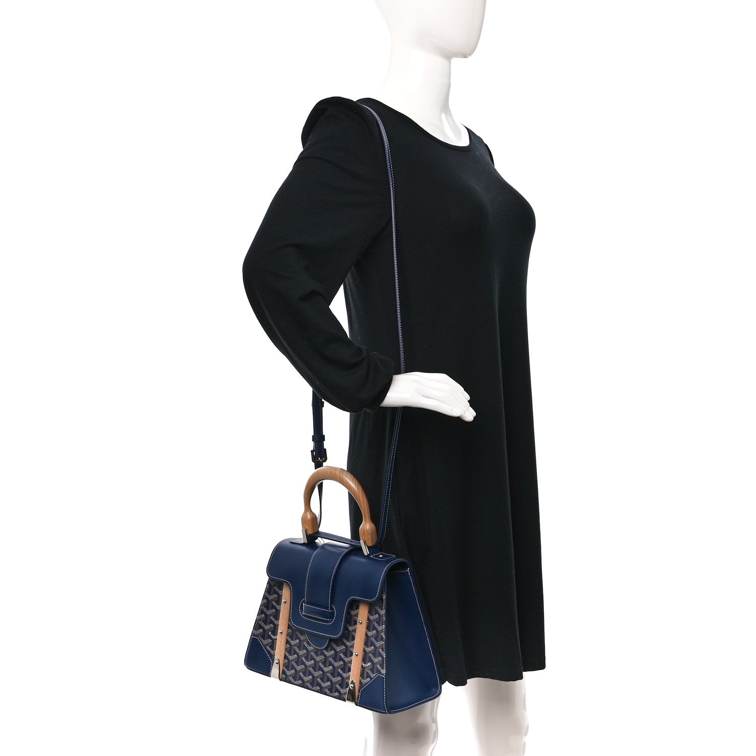 Goyard Goyardine Saigon PM Navy 2 of 11
