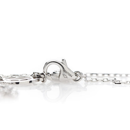 Cartier 18K White Gold Diamond XS D'Amour Pendant Necklace 5 of 7