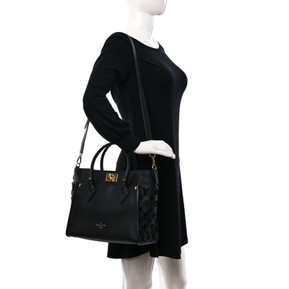 Louis Vuitton Calfskin Monogram Tufting On My Side Black 2 of 8