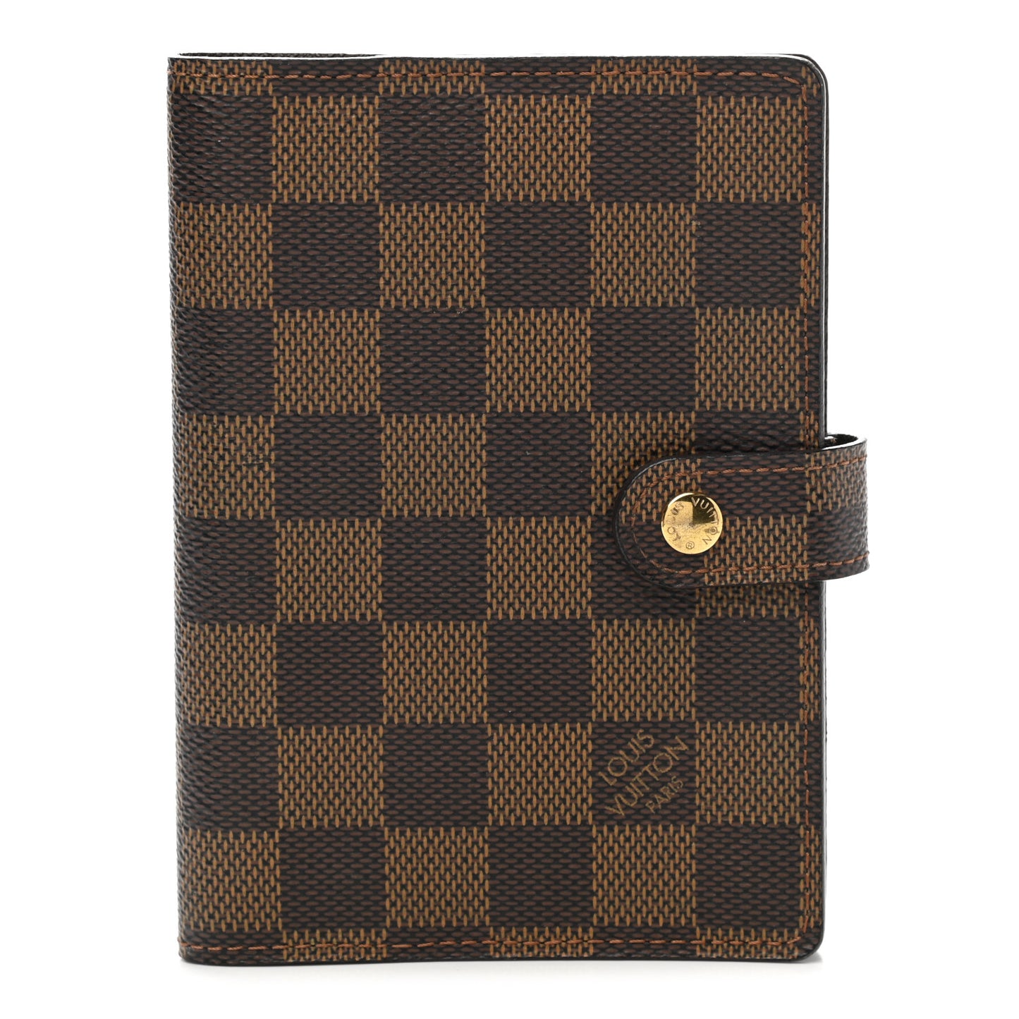 Damier Ebene Small Ring Agenda Cover