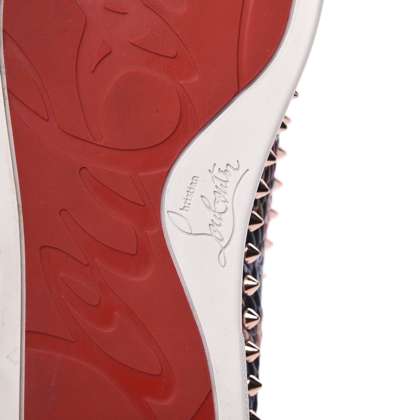 Tissu Baigneause Spikes Womens Pik Boat Flat Sneaker 40 Multicolor Rame