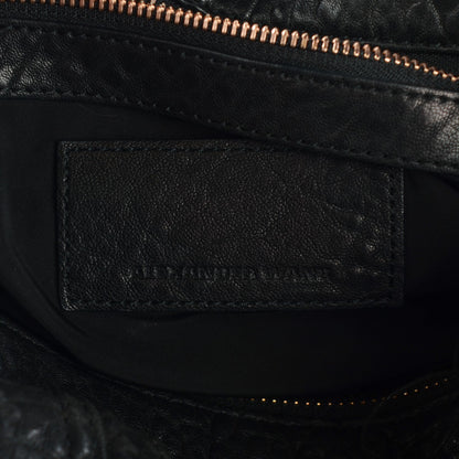 Alexander Wang Pebbled Lambskin Rocco Black Rose Gold Hardware 6 of 7