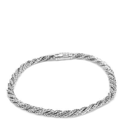 John Hardy Sterling Silver Black Sapphire 4mm Classic Chain Bracelet 3 of 5