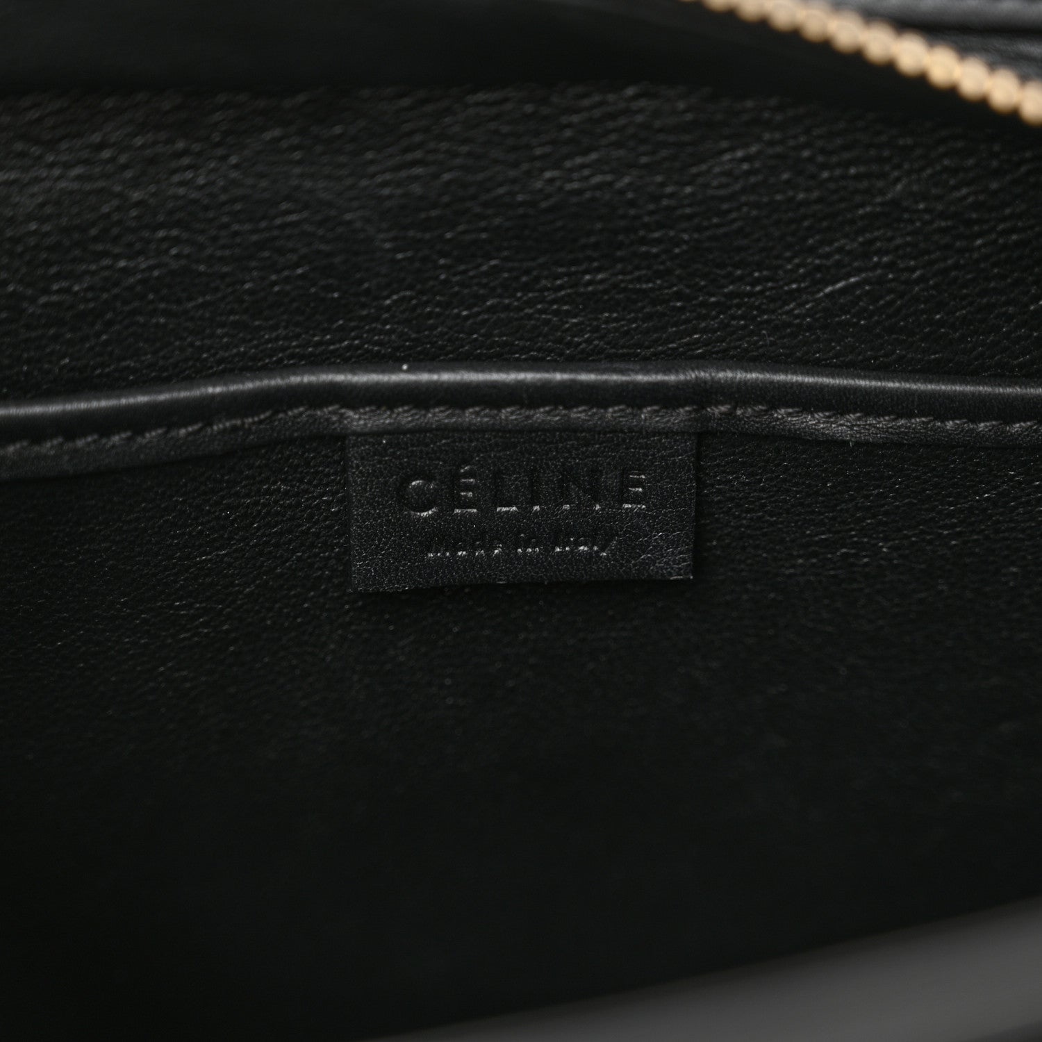 Celine Smooth Calfskin Nano Luggage Black 6 of 14