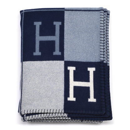 Hermes Wool Cashmere Avalon III Blanket Caban Ecru 1 of 3
