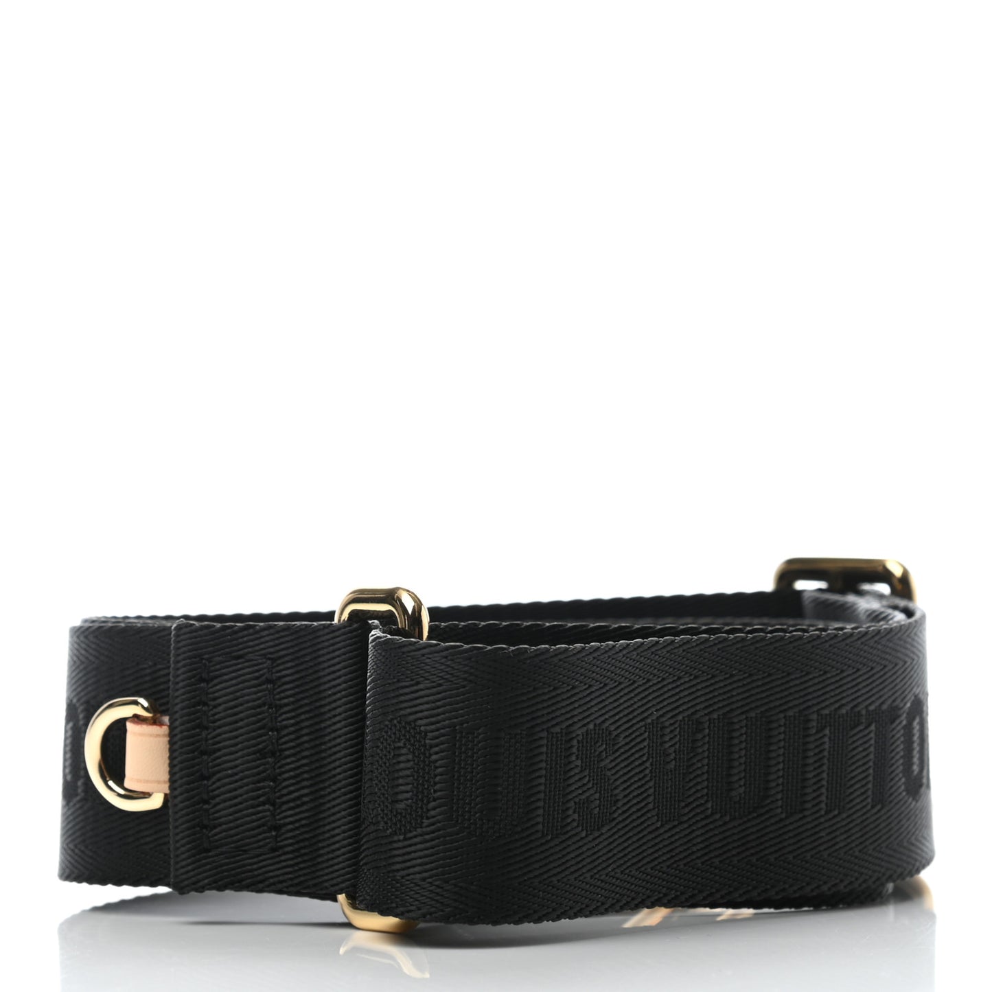 Nylon Petite Malle Souple Shoulder Strap Black