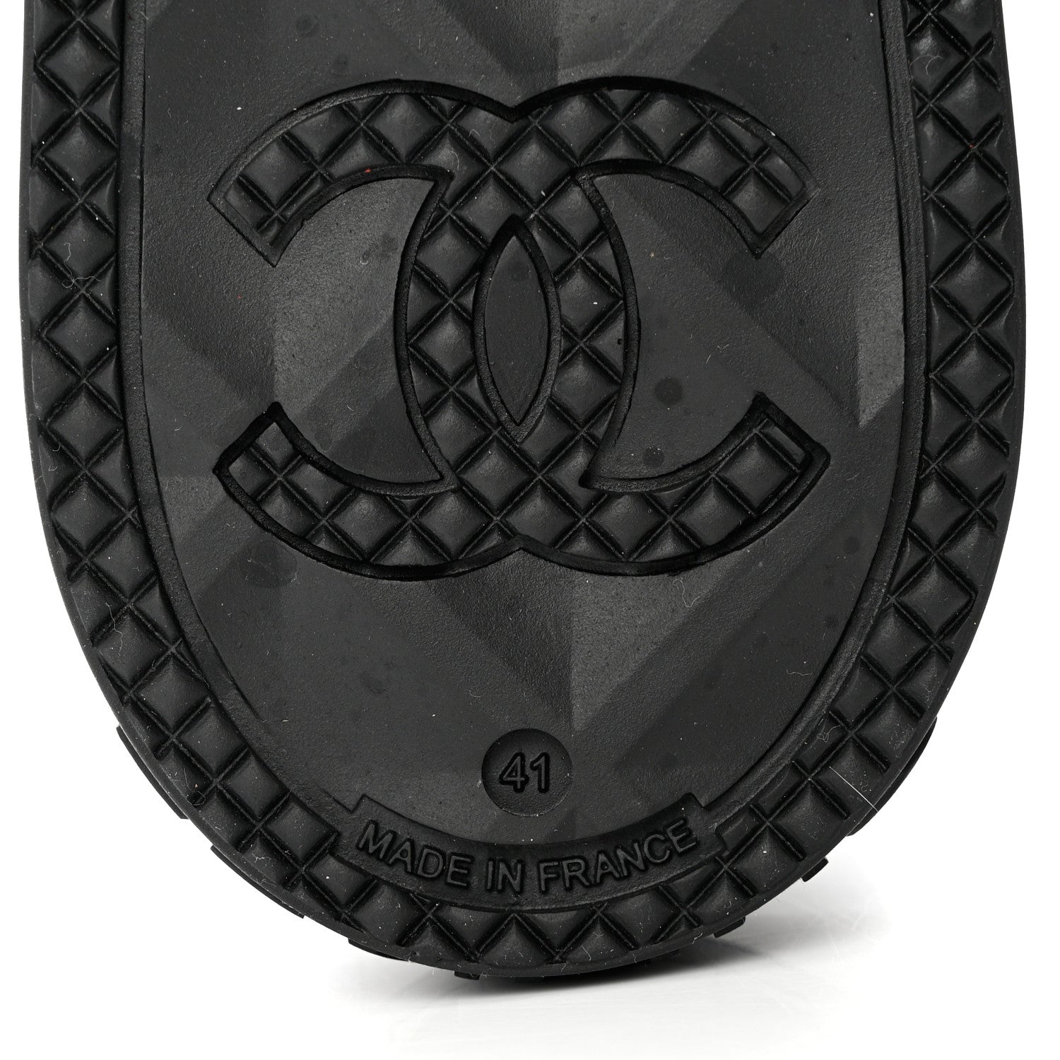 Chanel Caoutchouk CC High Boots 41 Black 8 of 8