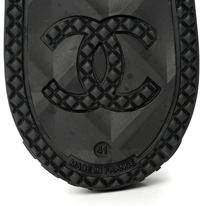 Chanel Caoutchouk CC High Boots 41 Black 8 of 8